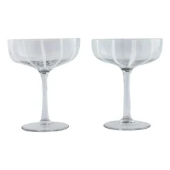 Verre à champagne Mizu coupe Lot de 2, Clear