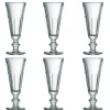 Verre à champagne Perigord 16 cl, lot de 6, Transparent