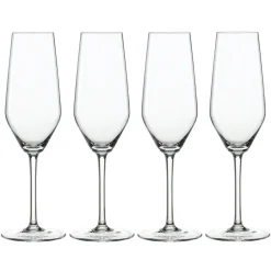Verre à champagne Style Lot de 4, 24 cl