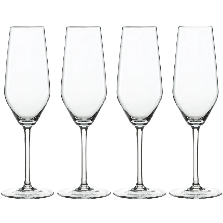 Verre à champagne Style Lot de 4, 24 cl