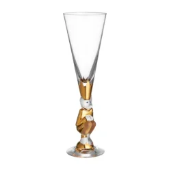 Verre à champagne The Sparkling Devil 19 cl, Or