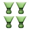 Verre à cocktail Corliss, lot de 4, Vert