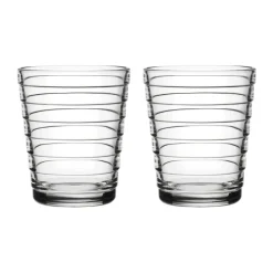 Verre à eau Aino Aalto 22 cl lot de 2, transparent