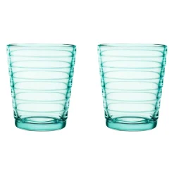Verre à eau Aino Aalto 22 cl lot de 2, glauque