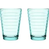 Verre à eau Aino Aalto 33 cl lot de 2, glauque