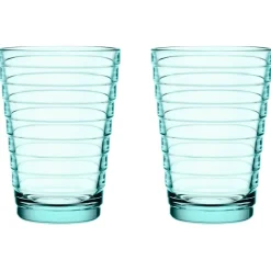 Verre à eau Aino Aalto 33 cl lot de 2, glauque