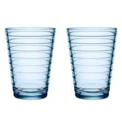 Verre à eau Aino Aalto 33 cl lot de 2, Aqua