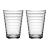 Verre à eau Aino Aalto 33 cl lot de 2, transparent