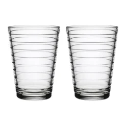Verre à eau Aino Aalto 33 cl lot de 2, transparent