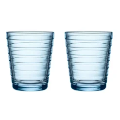 Verre à eau Aino Aalto 22 cl lot de 2, Aqua