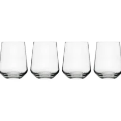 Verre à eau Essence 35cl Lot de 4, Transparent