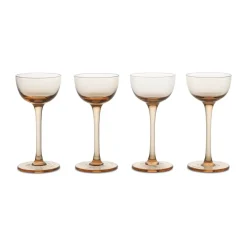 Verre à liqueur Host Lot de 4, Rouge à joues