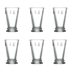 Verre à long drink Abeille 31 cl, lot de 6, Transparent