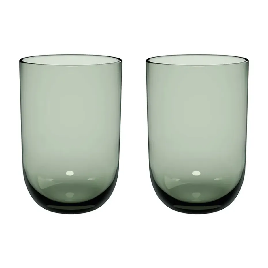 Verre à long drink Like 38,5 cl, lot de 2, Sage