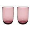 Verre à long drink Like 38,5 cl, lot de 2, Grape