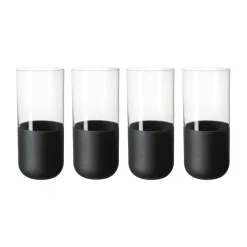 Verre à long drink Manufacture Rock 30 cl, lot de 4, Clear
