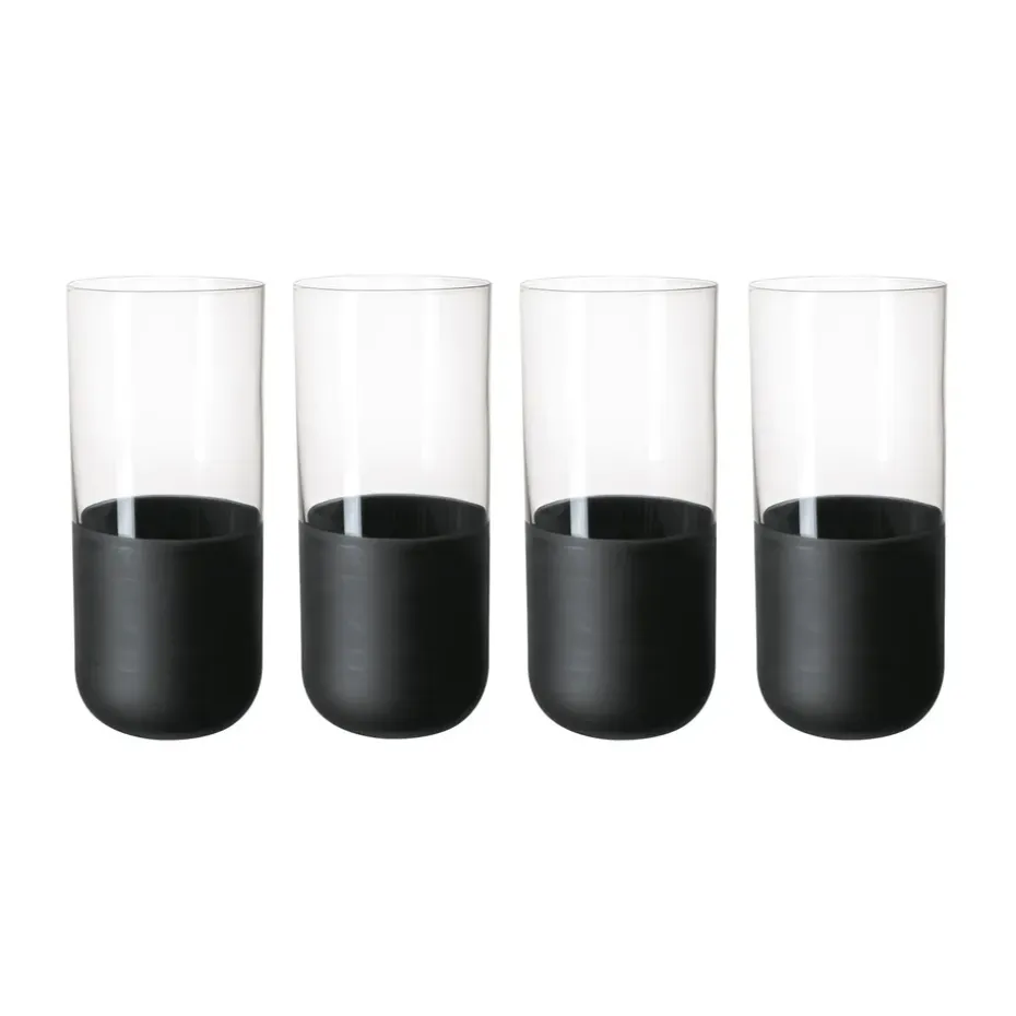 Verre à long drink Manufacture Rock 30 cl, lot de 4, Clear