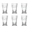 Verre à long drink Versailles 33 cl, lot de 6, Transparent