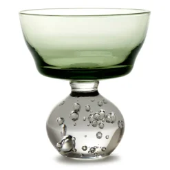 Verre à pied Eternal snow M Ø9,2 cm, Vert