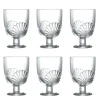 Verre à vin Belle-ile 29 cl, lot de 6, Transparent