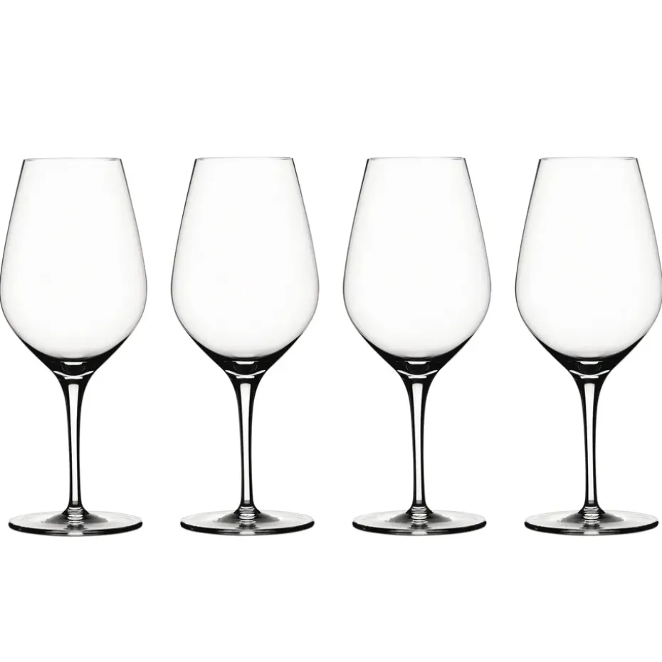 Verre à vin blanc Authentis 42 cl lot de 4, transparent