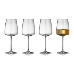 Verre à vin blanc Zero 43 cl, lot de 4, Cristal