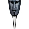 Verre à vin Kubik, noir