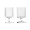 Verre à vin Ripple Lot de 2, Transparent
