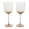 Verre à vin rouge Host 36 cl Lot de 2, Rouge à joues