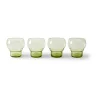 Verre Bulb 70's 27 cl lot de 4, Mint green
