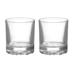 Verre Carat double old fashioned 28 cl lot de 2, Transparent