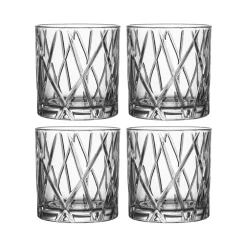 Verre City Double Old Fashioned lot de 4, 34 cl