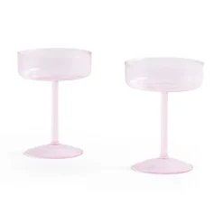 Verre coupe Tint 20 cl lot de 2, Rose