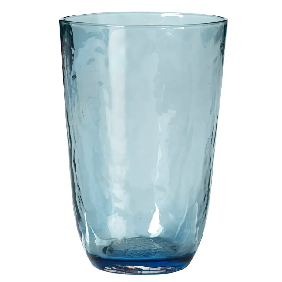 Verre Hammered 50 cl, Bleu