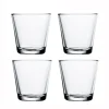 Verre Kartio, lot de 4, transparent