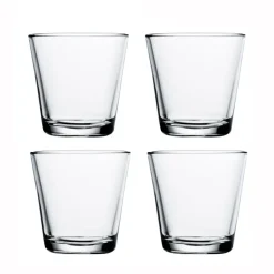 Verre Kartio, lot de 4, transparent