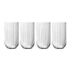 Verre long drink Linear 44,5 cl Lot de 4, Clair
