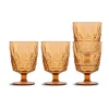 Verre Picknick Juni lot de 4, Ambre