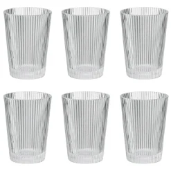 Verre Pilastro Lot de 6, 24 cl
