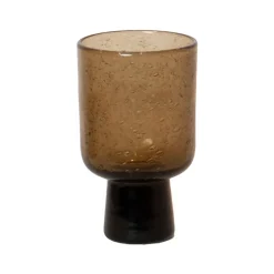 Verre sur pied Bari, Marron