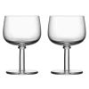 Verre sur pied Viva 35 cl Lot de 2, Transparent