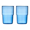 Verre Torino 40 cl, lot de 2, Blue