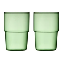 Verre Torino 40 cl, lot de 2, Green