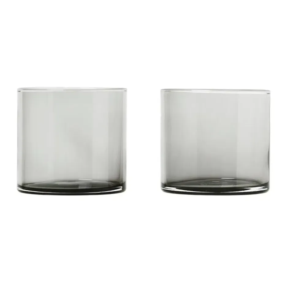 Verre tumbler Mera 20 cl Lot de 2, Smoke