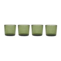 Verres à boire Kuki, lot de 4, Vert