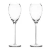 Verres à champagne Opacity 16 cl lot de 2, Clair