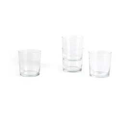 Verres à eau Glass M 36 cl 4 pièces, Transparent