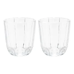 Verres à eau Lily 32 cl, lot de 2, Transparent
