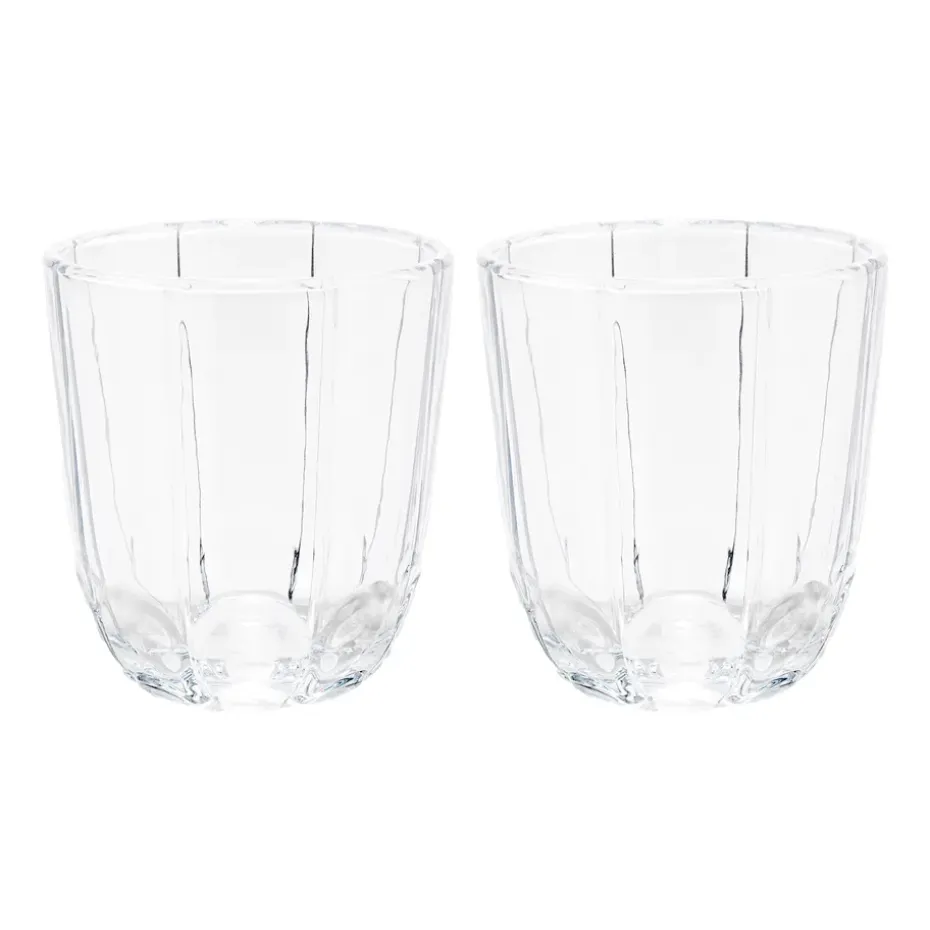 Verres à eau Lily 32 cl, lot de 2, Transparent