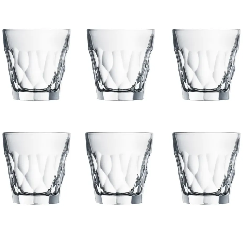 Verres à eau Silex 29 cl, lot de 6, Transparent